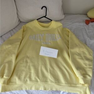 Crewneck & Tank Top/Shorts Set Daily Drills Lemonade